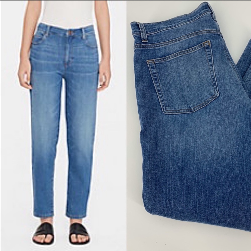 Eileen Fisher classic tapered jeans size 12